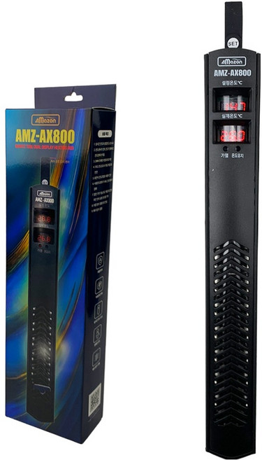 아마존 아쿠아 세이프 수족관용 히터 800W AMZ-AX800, 1개