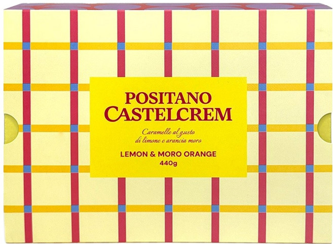 포지타노 카스텔크렘 레몬 사탕 220g + 모로 오렌지 사탕 220g 선물 세트, 440g, 1세트