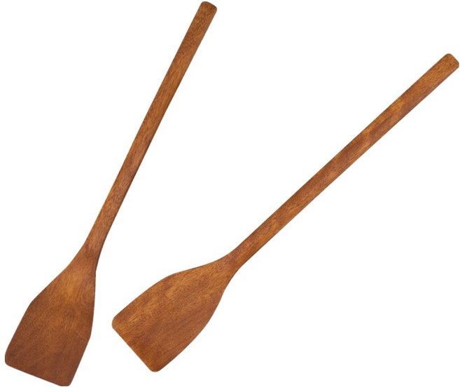 대추나무 옻칠 뒤집개 미니, 우드, 2개