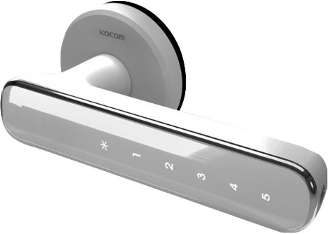 코콤 번호전용 방문 목문레버 도어락, KDL-WD101, 고객직접설치