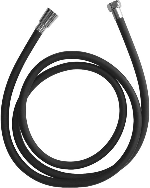 대림바스 디클린 PVC 샤워호스, 1.5m, 블랙