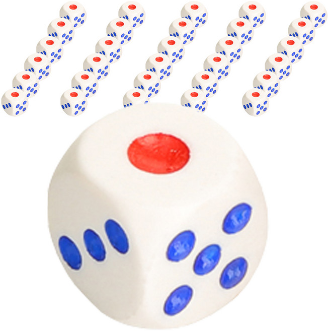 비에이비오 주사위, 혼합색상, 100개