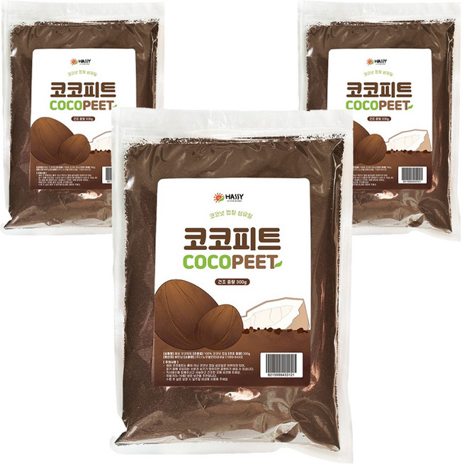 해씨 코코피트, 300g, 3개