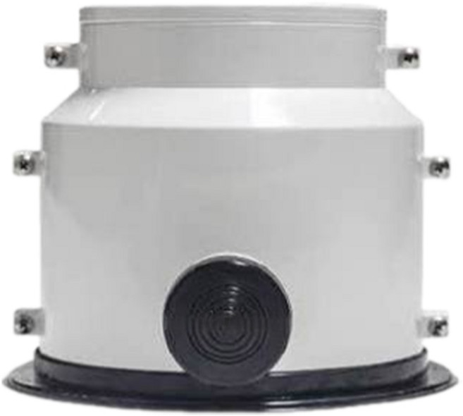 도원드레인 베란다 우수관 개폐기 커버 겸용 28~36cm, 1개