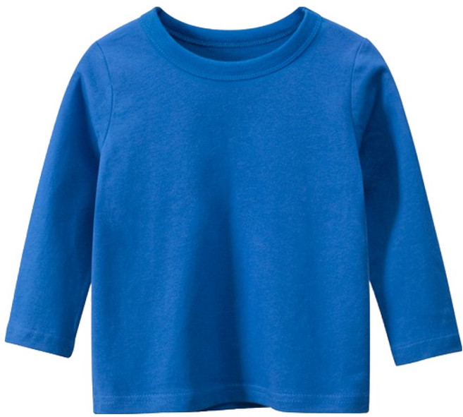 조이멀티 엠케이 아동용 무지 베이직 이너 긴팔 티셔츠