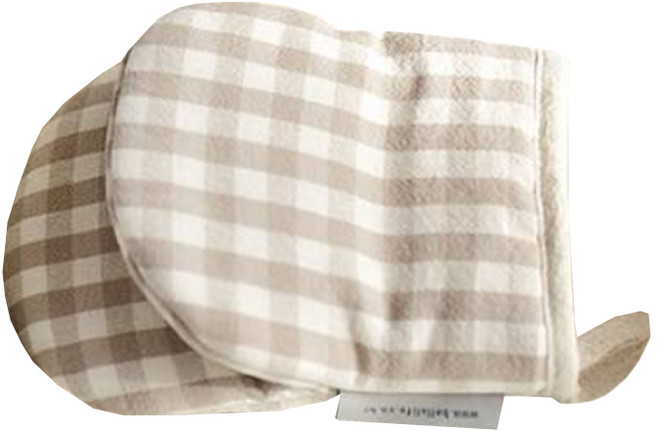 벨라이프 워싱내츄럴 주방 장갑, 체크, 1개