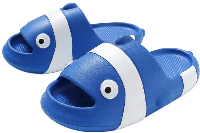 슈퍼카미트 온가족 푹신말랑 소프트 쿠션 니모 물고기 슬리퍼