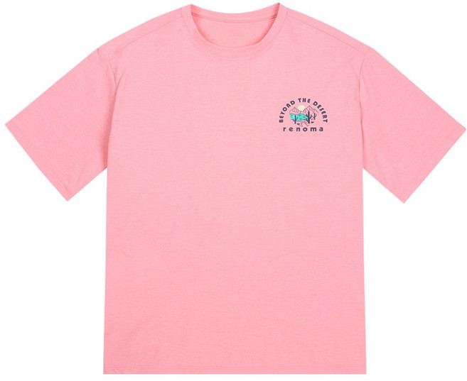 레노마 여성용 소로나 루즈 핏 반팔 래쉬가드 RN-CS2F301