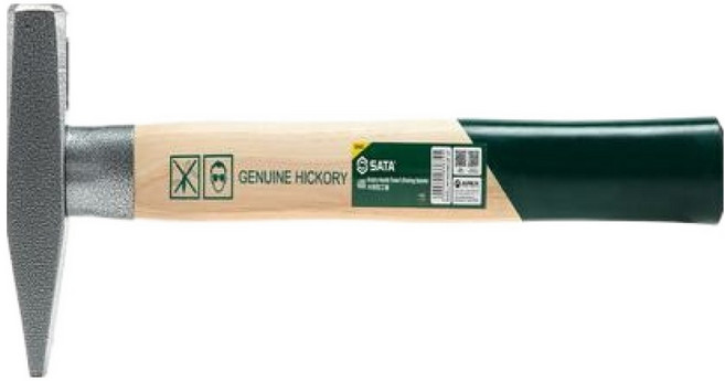 사타 엔지니어 망치 히코리 핸들 대형 400g, 1개, 92403