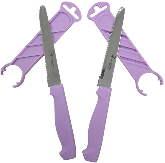 키친하우스 뉴샤프집과도 톱니날, 연보라, 2개