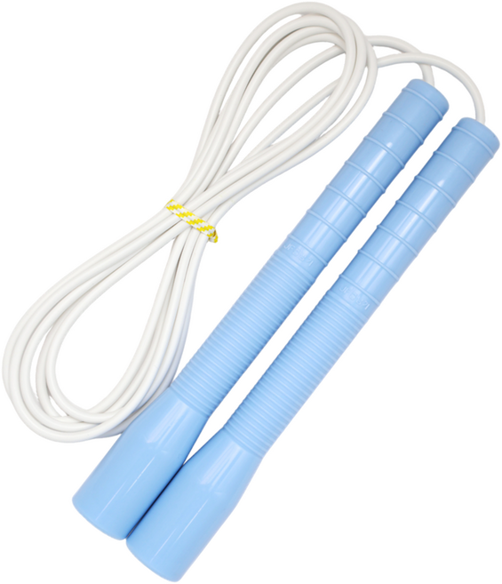 제이에프로프 스피드 줄넘기 가로형, 스카이블루 + 흰줄, 1개