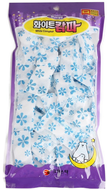 크린스타 화이트캄파 650 부직포형 서랍장 나프탈렌 탈취제 65p, 260g, 1개