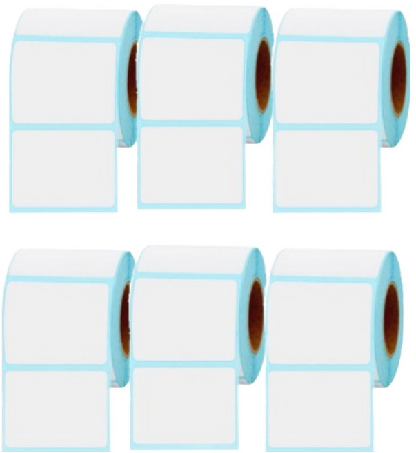 비컴 특급 감열 라벨지 50 x 30 cm, 6개, 800칸