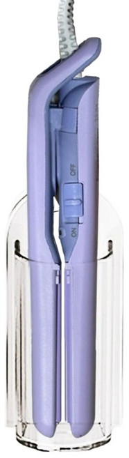 셀리빙 무타공 탈부착 미니 고데기 거치대, 투명, 1개