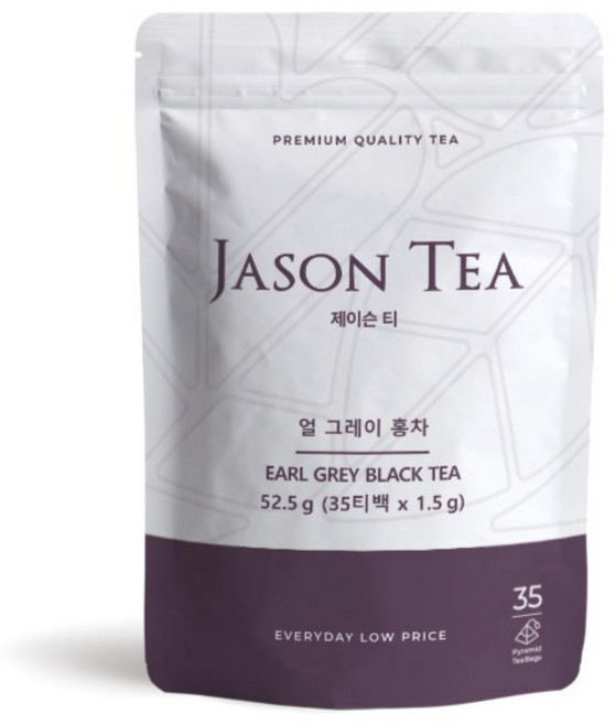 제이슨티 얼그레이 홍차 35 피라미드 티백, 1.5g, 35개입, 1개
