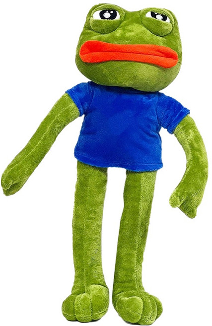 아트조이 왕눈이 개구리 쿠션, 45cm, 혼합색상, 1개