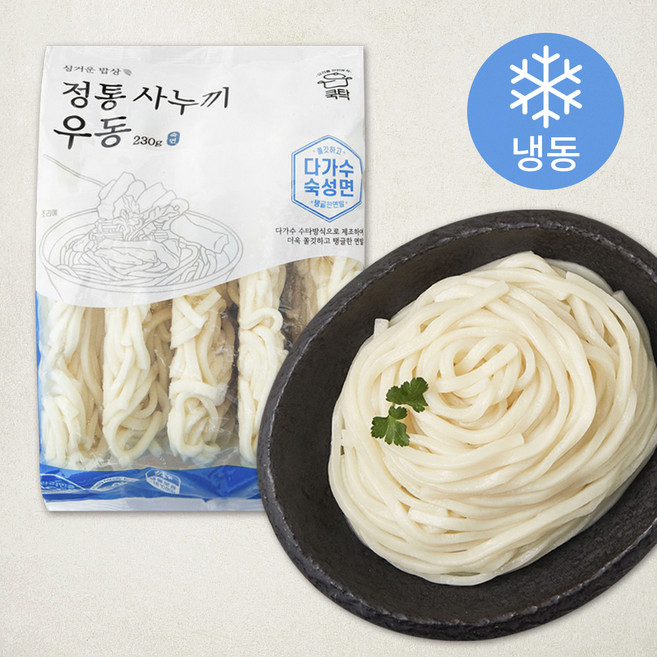 쿡탁 정통 사누끼 우동면 5입 (냉동), 1.15kg, 1개