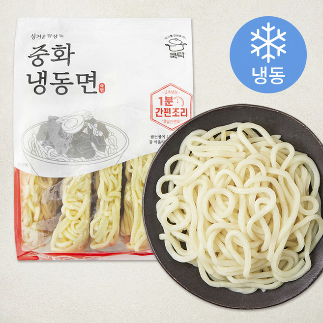 쿡탁 중화 면 5입 (냉동), 1.25kg, 1개