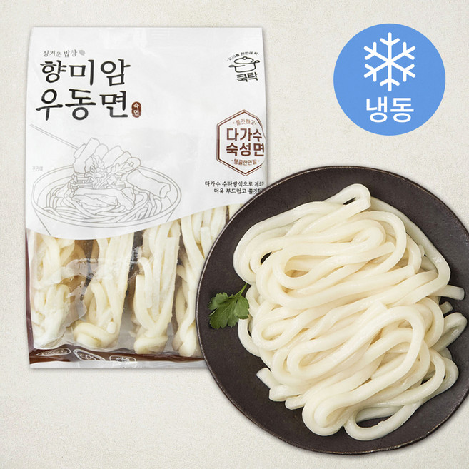 쿡탁 향미암 우동면 5입 (냉동), 1.25kg, 1개