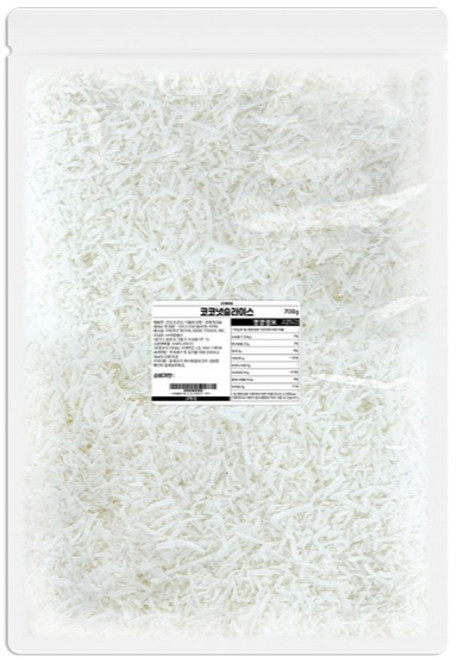 고미네 코코넛 롱 슬라이스, 1개, 700g