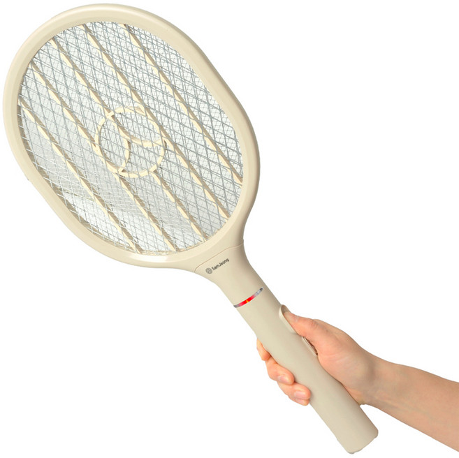 삼정크린마스터 타원형 전기모기채, 베이지