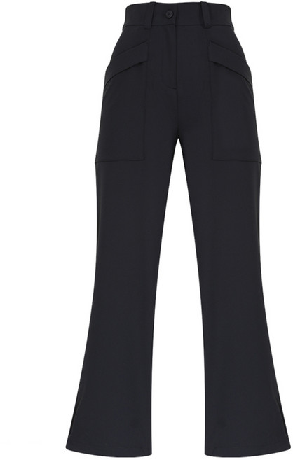 페라어스 여성용 모던 밑단스트링 와이드 스판 골프바지 APS5MP8508