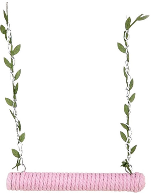 로라펫 앵무새 그네, 핑크, 1개