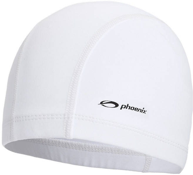 피닉스 스판 수영모 PCN-01, 화이트, 1개