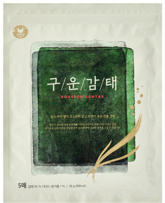 만전김 구운 감태 전장 5p, 18g, 1개