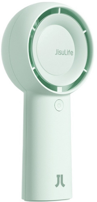 지수라이프 미니 휴대용 무선 선풍기, Handheld Fan LIFE5 Plus 4000mAh, 민트 그린