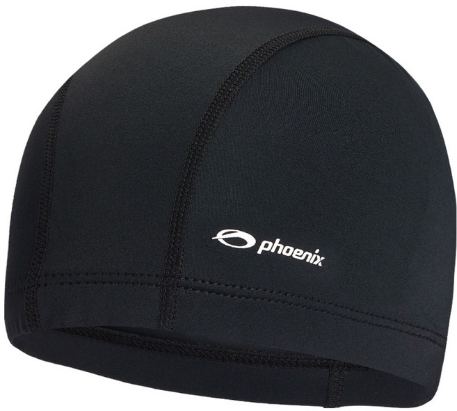 피닉스 스판 수영모 PCN-01, 블랙, 1개