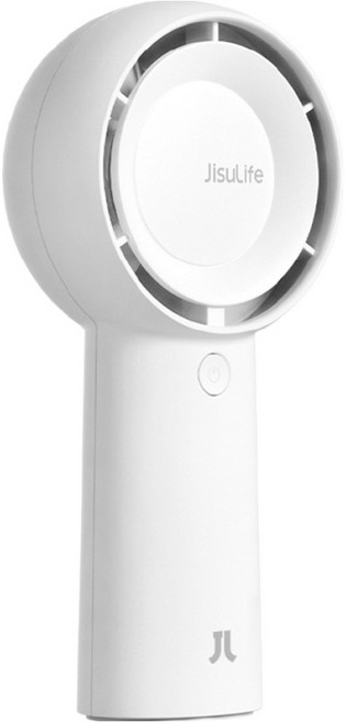 지수라이프 미니 휴대용 무선 선풍기, Handheld Fan LIFE5 Plus 4000mAh, Ice White