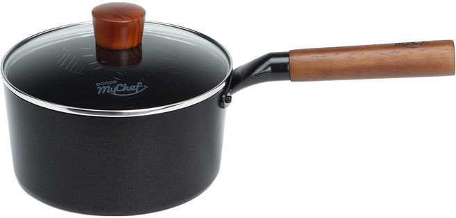 도루코 인덕션 포레스타 IH 쿡웨어 편수 냄비, 20cm, 블랙, 1개