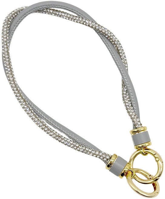 하이온 손목 핸드폰 큐픽 핸디 스트랩 53, 그레이, 1개