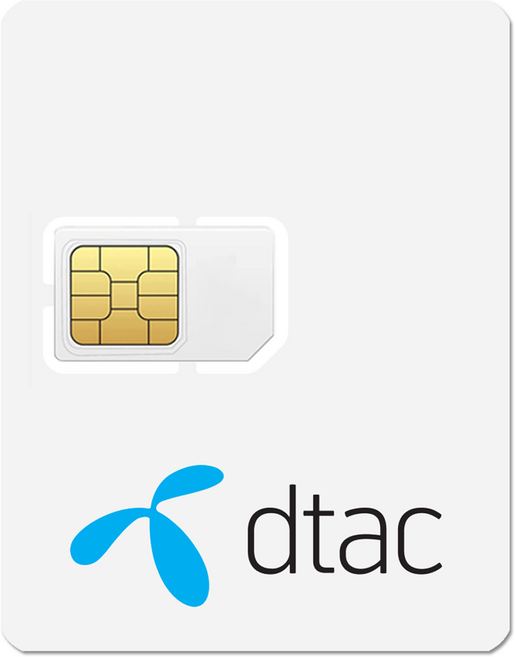 코코 태국 유심칩, 1개, 3일, 무제한