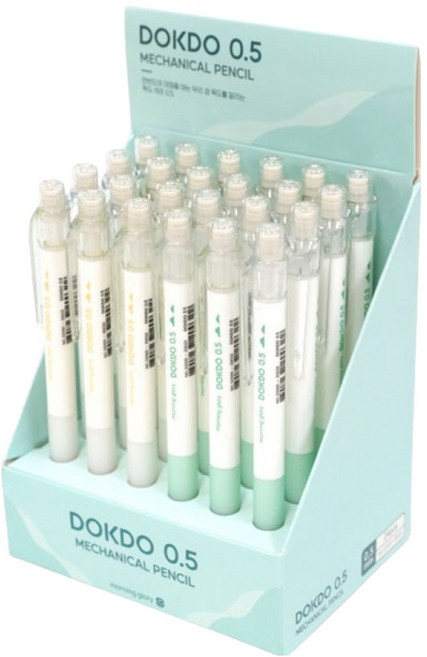 모닝글로리 독도 샤프 세트, 24개, 0.5mm