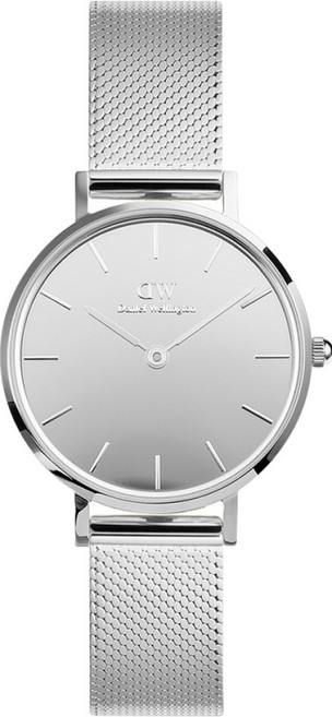 Daniel Wellington 女用 PETITE REFLECTION 鏡面錶盤金屬手錶