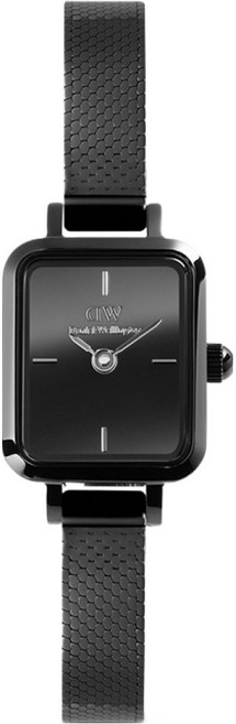 Daniel Wellington 女款 QUADRO MINI REFLECTION 拋光金屬亮面腕錶