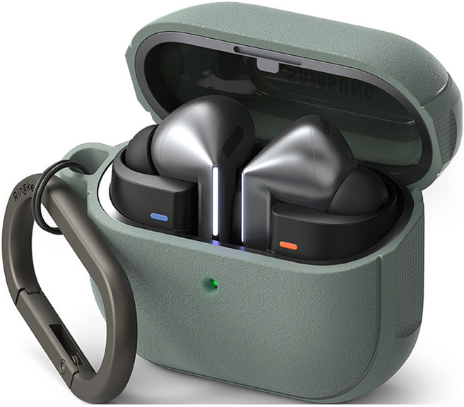 링케 오닉스 맥세이프 마그네틱 케이스, 버즈3 / 버즈3 프로 / 버즈3 FE, 세이지 그린, 1개