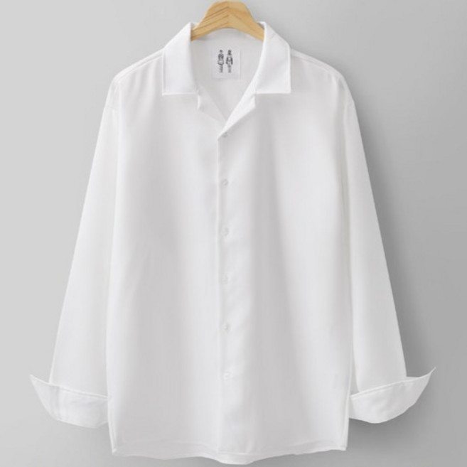 엠엔씨 남성용 트윌리티 오픈카라 셔츠 MDLS514MT