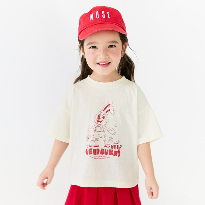 Bebezoo 兒童款Hello Bunny T恤