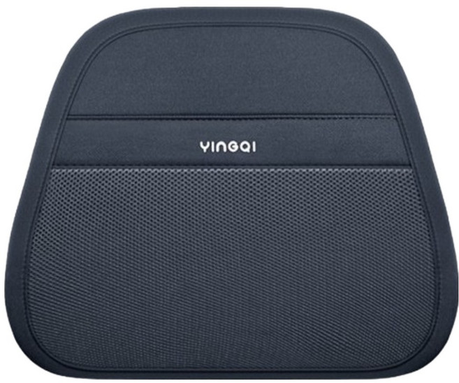 Ez2mk 크리에이티브 사계절 통기성 차량용 시트 등지지대 MS-650, 그레이, 1개