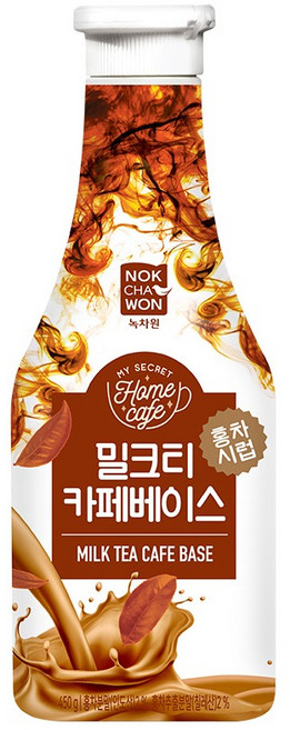녹차원 밀크티 베이스, 450g, 1개입, 1개