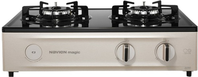 나비엔매직 가스레인지 2구 고객직접설치, GRF2002PD, LPG