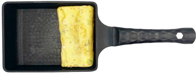 퀸센스 인덕션 IH 더블더블유 계란말이팬, 1개, 19cm
