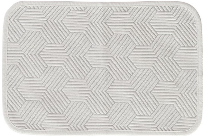 크리벨 반려동물 아추어 듀라론 냉감 쿨매트, 화이트, 1개