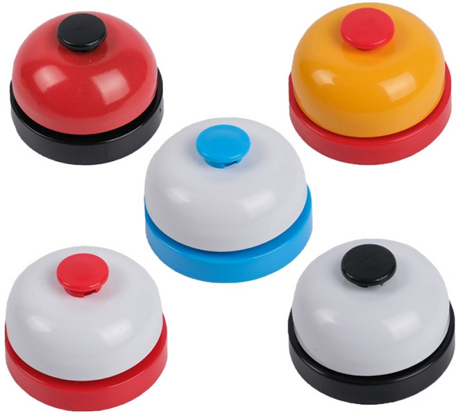 퍼줌 내가 먼저 땡 종치기 게임 5종 세트, 혼합색상, 1세트