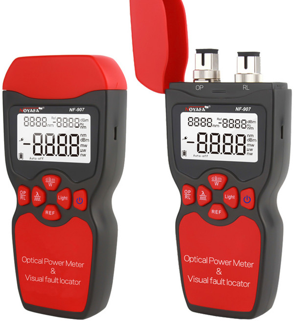 노야파 OPM VFL 지원 광 케이블 테스터기 IN-NF907C, 1개
