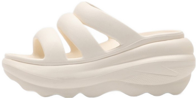 토퍼스 여성용 에바 키높이 통굽 EVA 슬리퍼 6.5cm