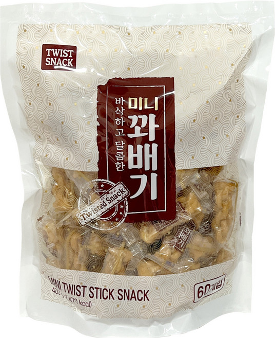 미니꽈배기, 1개, 400g